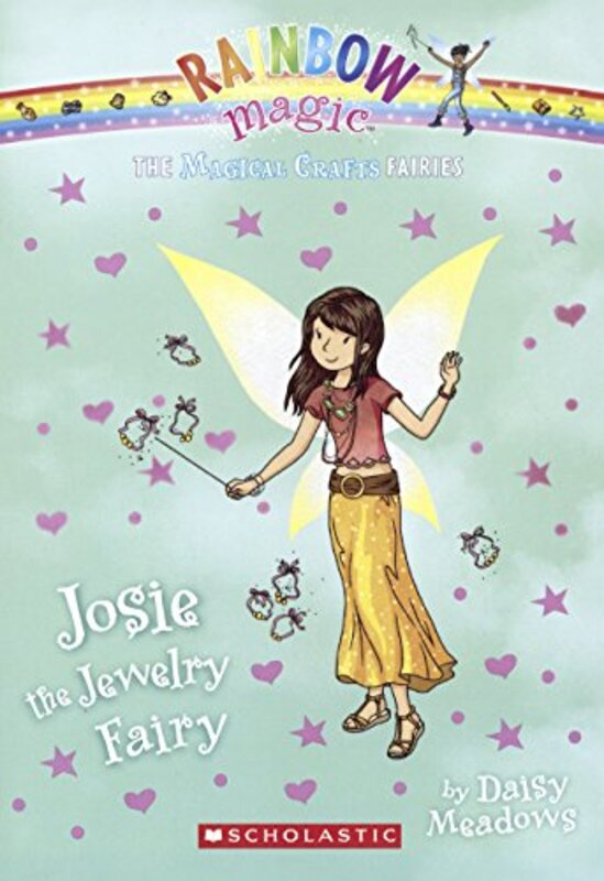 Book cover for "Josie the Jewelry Fairy" by Daisy Meadows