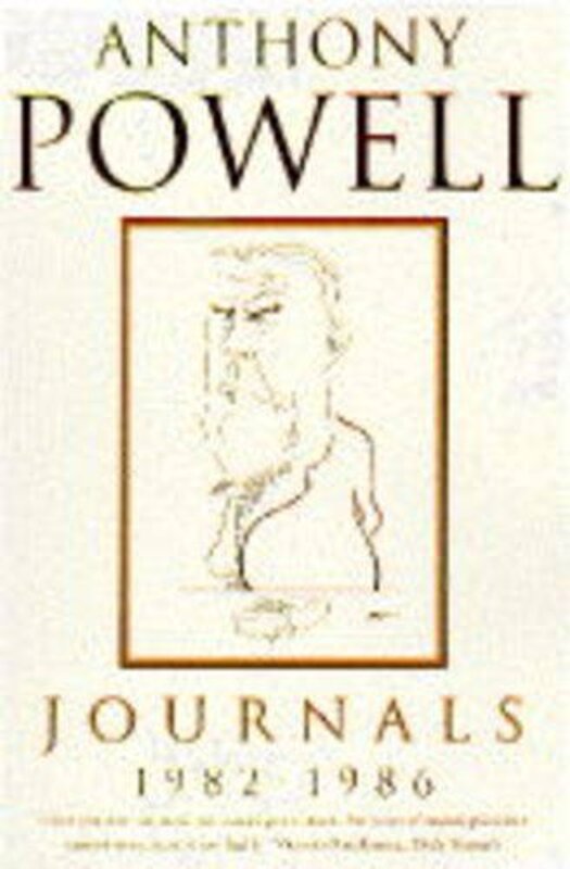 Book cover for "Journals, 1982-86" by Anthony Powell
