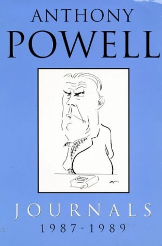 Book cover for "Journals, 1987-89" by Anthony Powell
