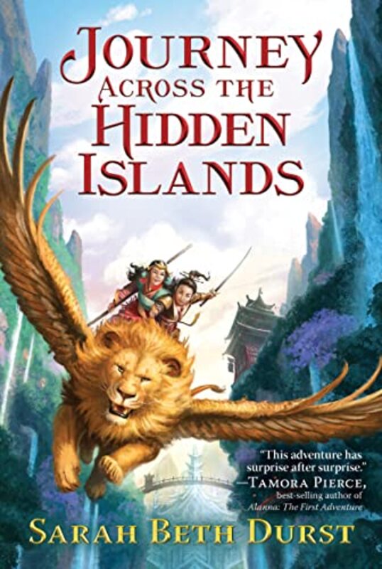 Book cover for "Journey Across the Hidden Islands" by Sarah Beth Durst