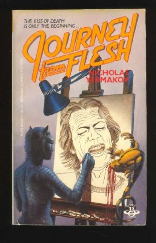 Book cover for "Journey From Flesh" by Simon Hawke