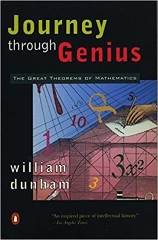 Book cover for "Journey Through Genius" by William Dunham