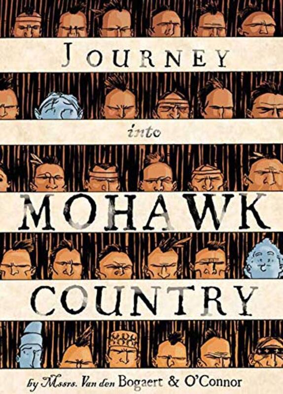 Book cover for "Journey into Mohawk Country" by George O'Connor