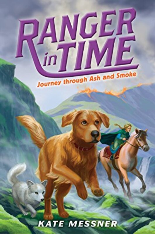 Book cover for "Journey through Ash and Smoke" by Kate Messner
