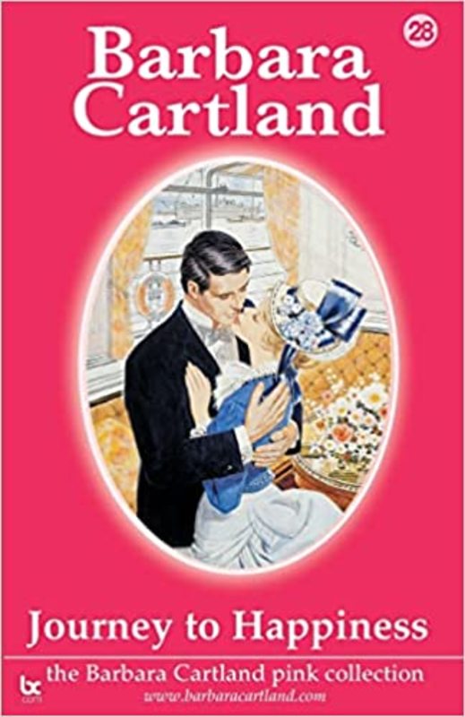 Book cover for "Journey to Happiness" by Barbara Cartland