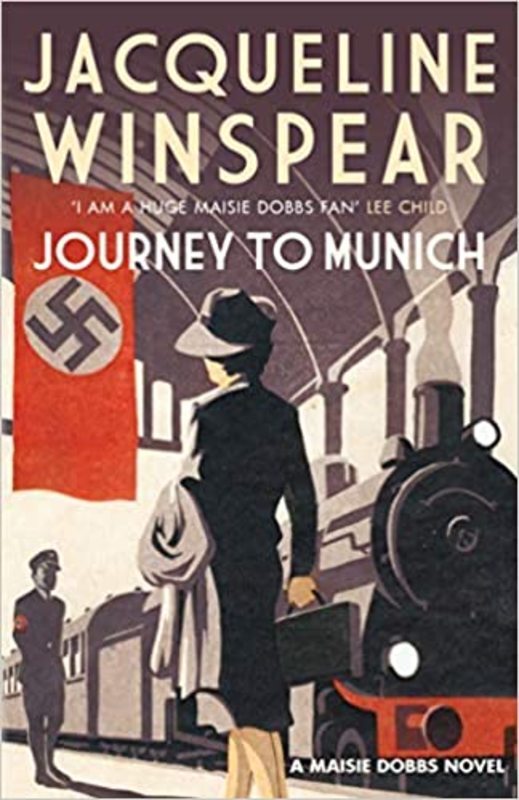 Book cover for "Journey to Munich" by Jacqueline Winspear