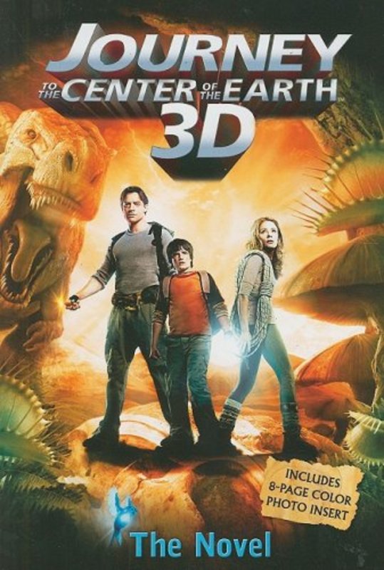 Book cover for "Journey to the Center of the Earth 3D" by Tracey West
