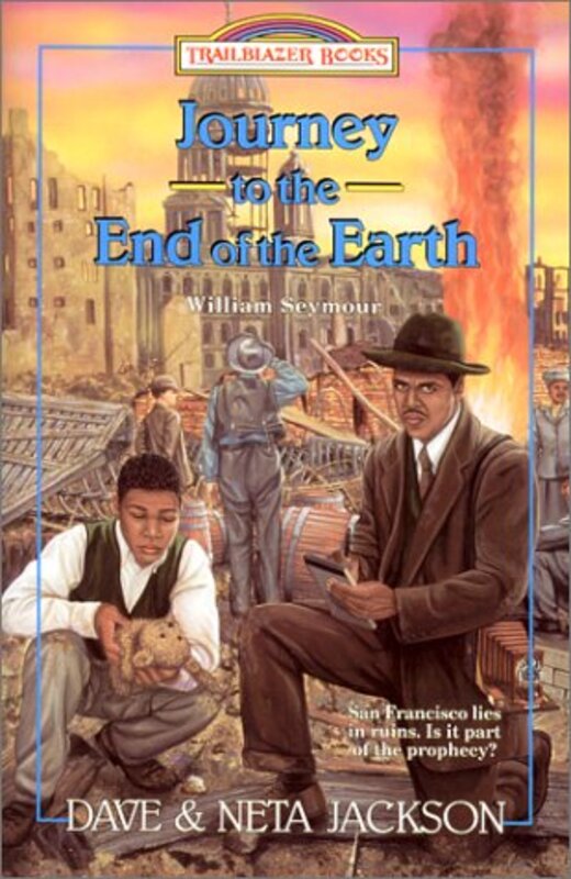 Book cover for "Journey to the End of the Earth" by Dave and Neta Jackson