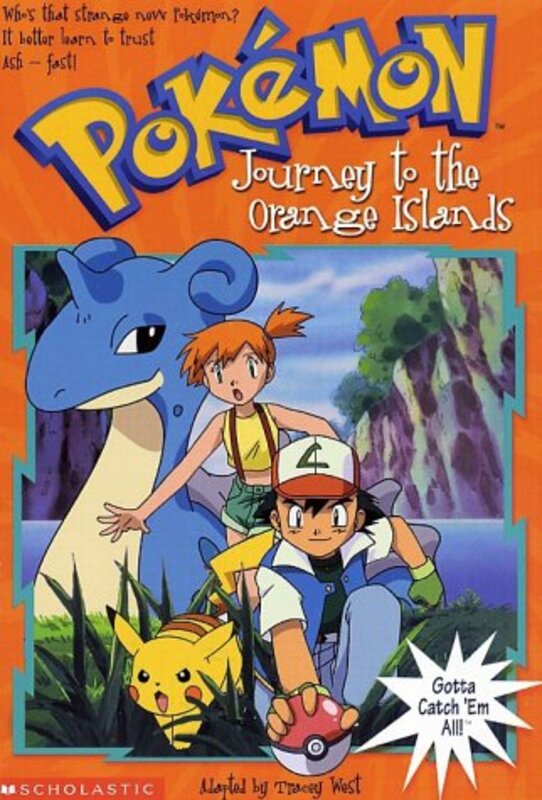 Book cover for "Journey to the Orange Islands" by Tracey West