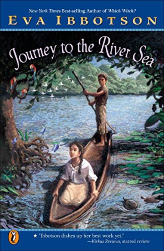 Book cover for "Journey to the River Sea" by Eva Ibbotson