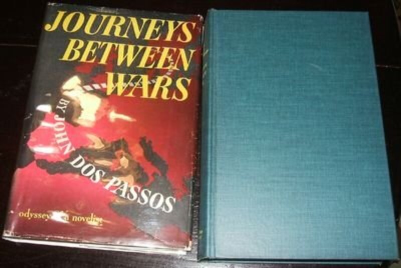 Book cover for "Journeys Between Wars" by John Dos Passos