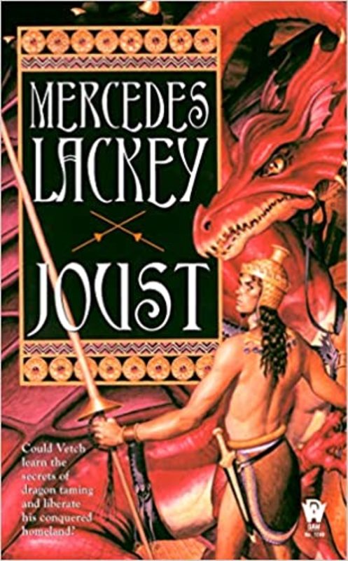 Book cover for "Joust" by Mercedes Lackey