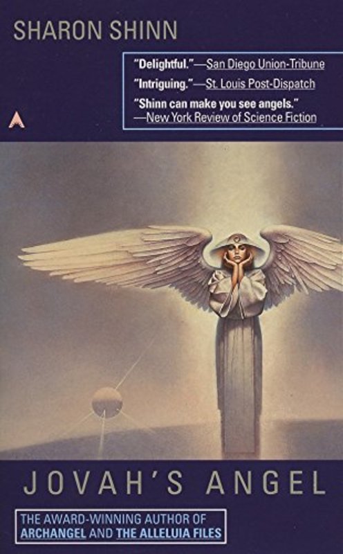 Book cover for "Jovah's Angel" by Sharon Shinn