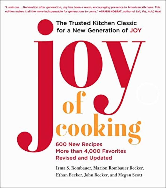 Book cover for "Joy of Cooking" by Irma S. Rombauer