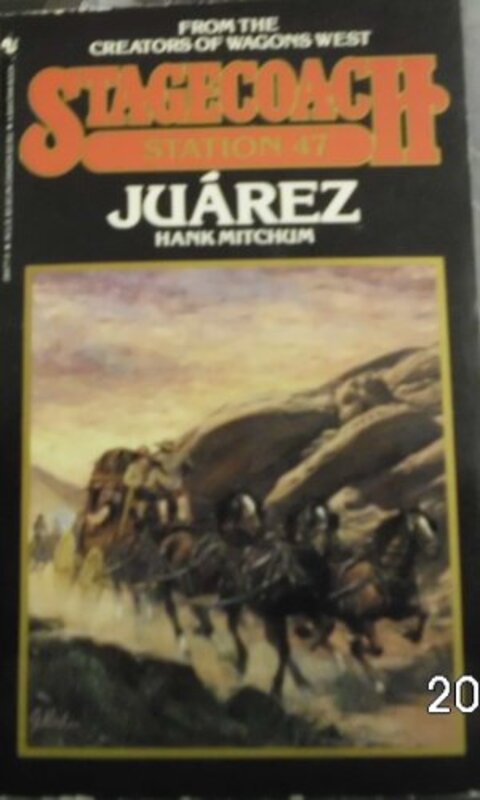 Book cover for "Juárez" by Hank Mitchum