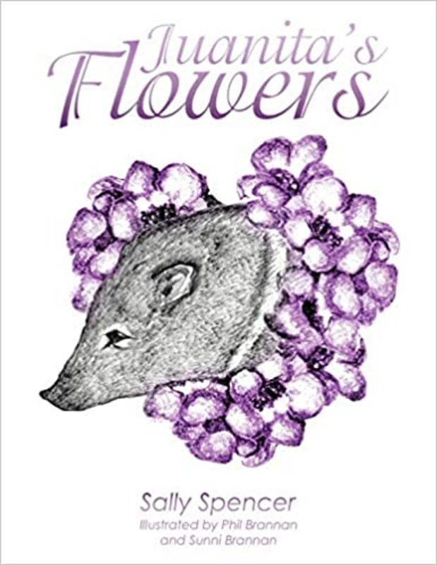 Book cover for "Juanita's Flowers" by Sally Spencer