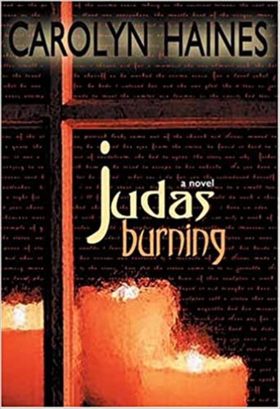 Book cover for "Judas Burning" by Carolyn Haines