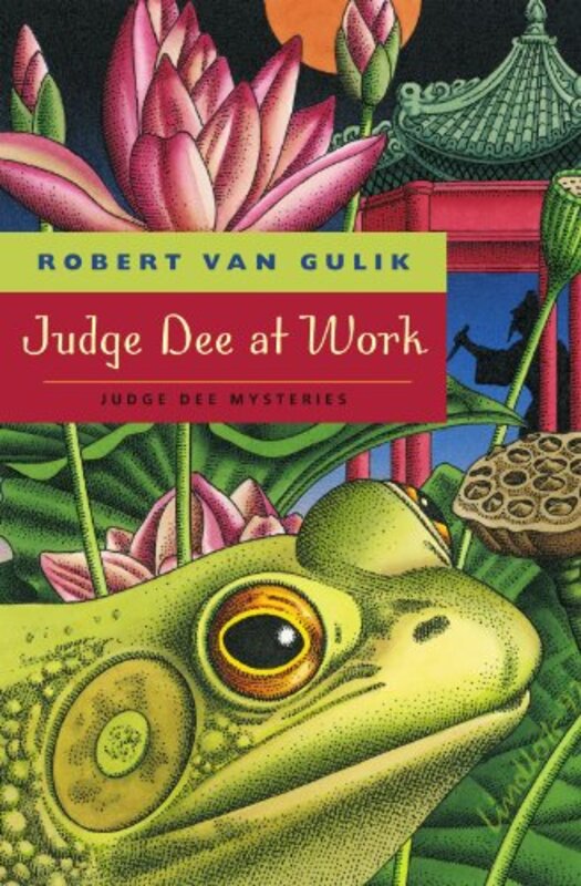 Book cover for "Judge Dee at Work" by Robert Van Gulik