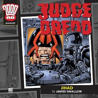 Book cover for "Judge Dredd: Jihad" by James Swallow