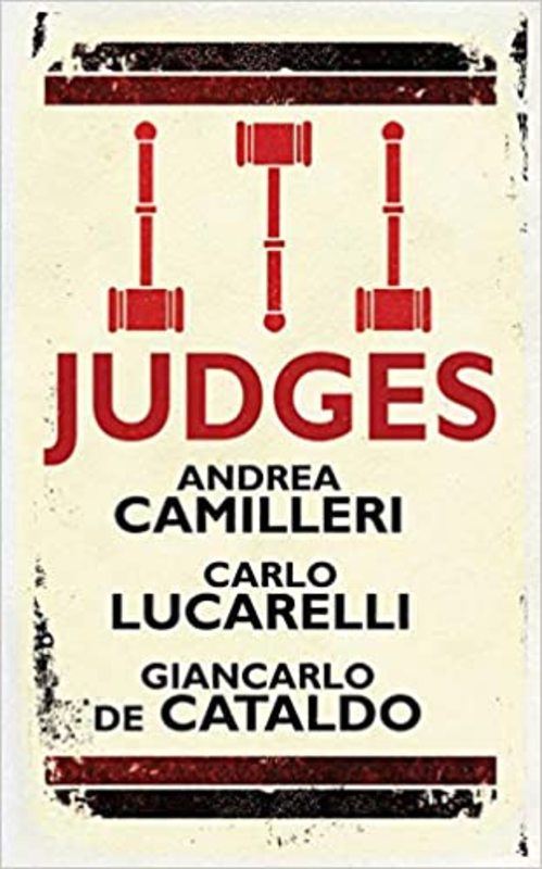 Book cover for "Judge Surra" by Andrea Camilleri