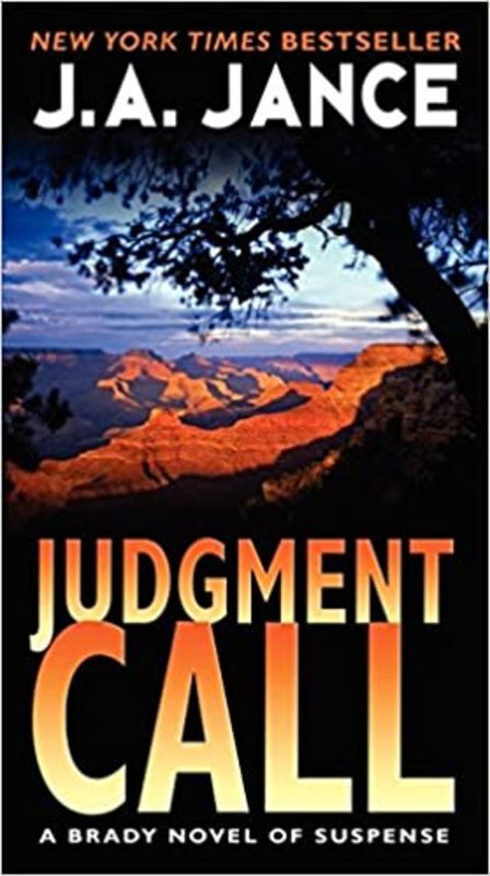 Book cover for "Judgment Call" by J. A. Jance