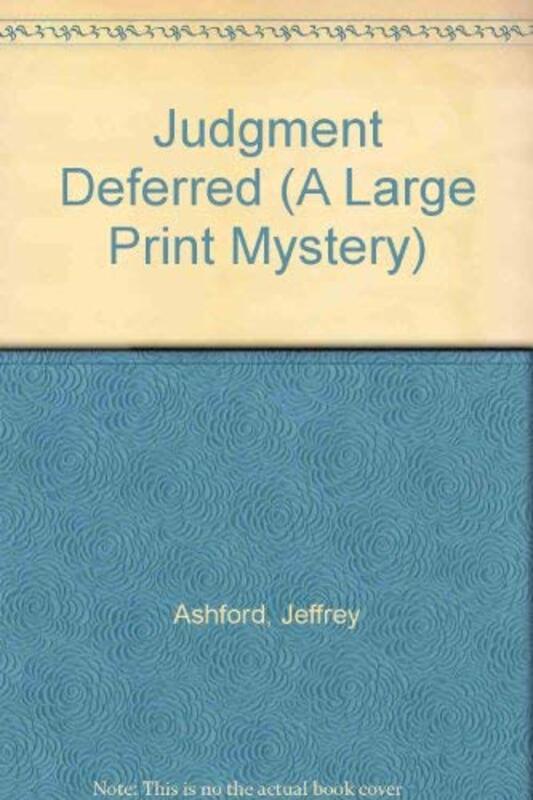 Book cover for "Judgment Deferred" by Roderic Jeffries
