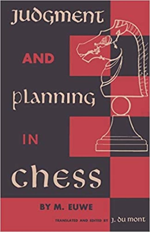Book cover for "Judgment and Planning in Chess" by Dr. Max Euwe