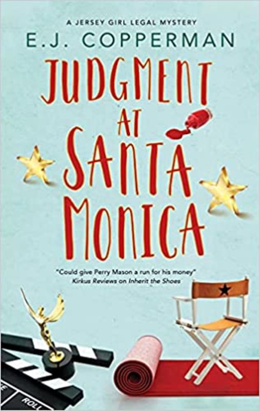 Book cover for "Judgment at Santa Monica" by E. J. Copperman
