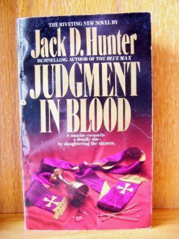 Book cover for "Judgment in Blood" by Jack D Hunter