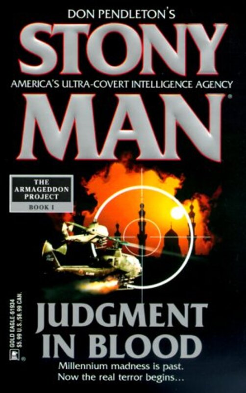 Book cover for "Judgment in Blood" by Don Pendleton