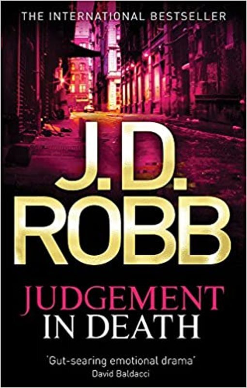 Book cover for "Judgment in Death" by JD Robb