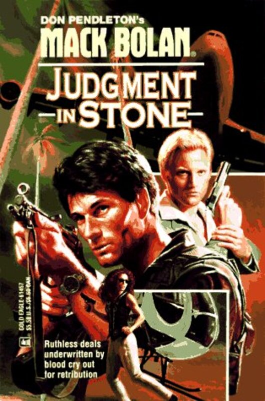 Book cover for "Judgment in Stone" by Mike Newton