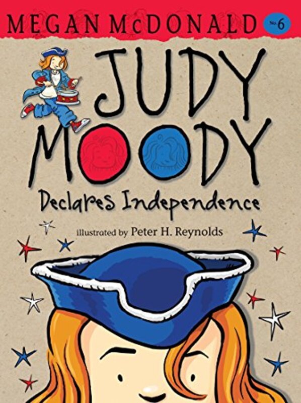 Book cover for "Judy Moody Declares Independence" by Megan McDonald
