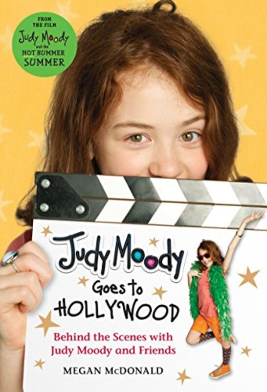 Book cover for "Judy Moody Goes to Hollywood" by Megan McDonald