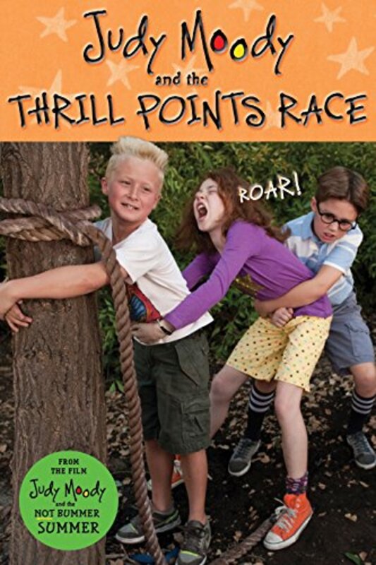 Book cover for "Judy Moody and the Thrill Points Race" by Megan McDonald