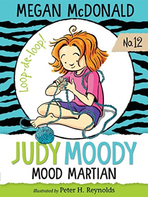 Book cover for "Judy Moody, Mood Martian" by Megan McDonald