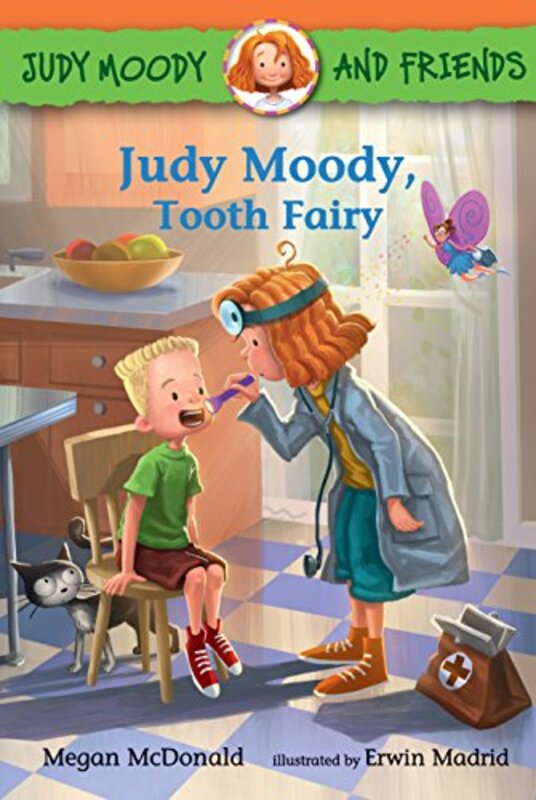 Book cover for "Judy Moody, Tooth Fairy" by Megan McDonald