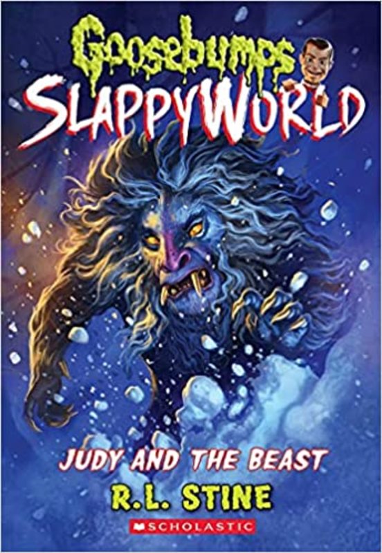 Book cover for "Judy and the Beast" by R.L. Stine