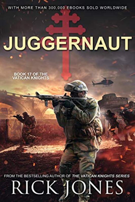 Book cover for "Juggernaut" by Rick Jones