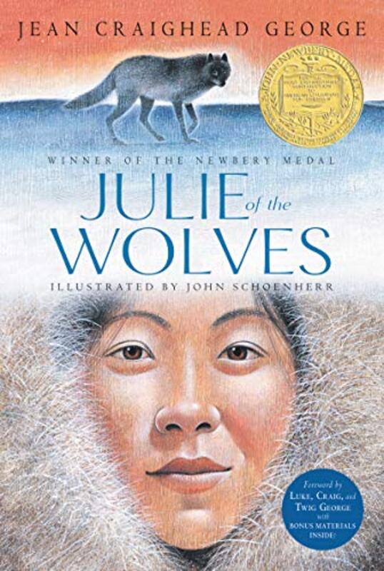 Book cover for "Julie of the Wolves" by Jean Craighead George