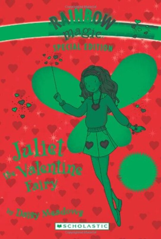 Book cover for "Juliet The Valentine Fairy" by Daisy Meadows
