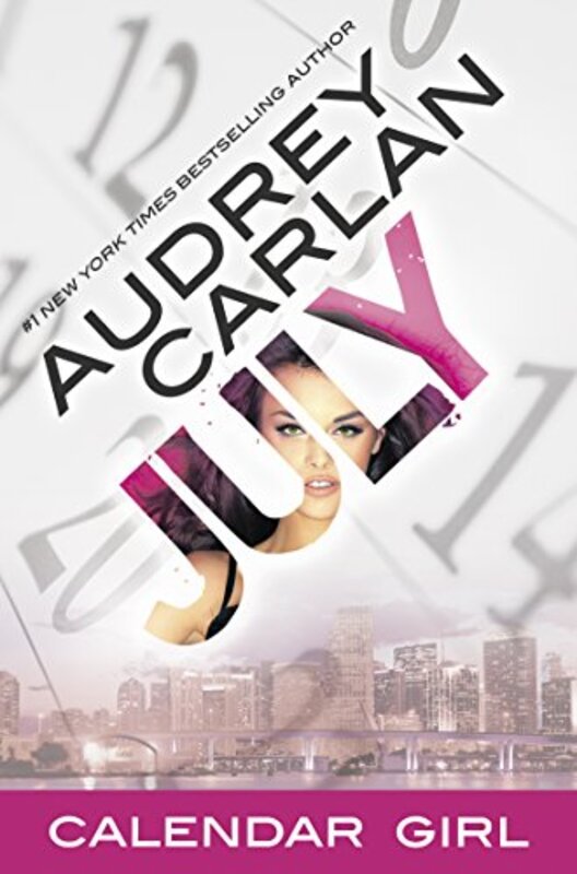 Book cover for "July" by Audrey Carlan