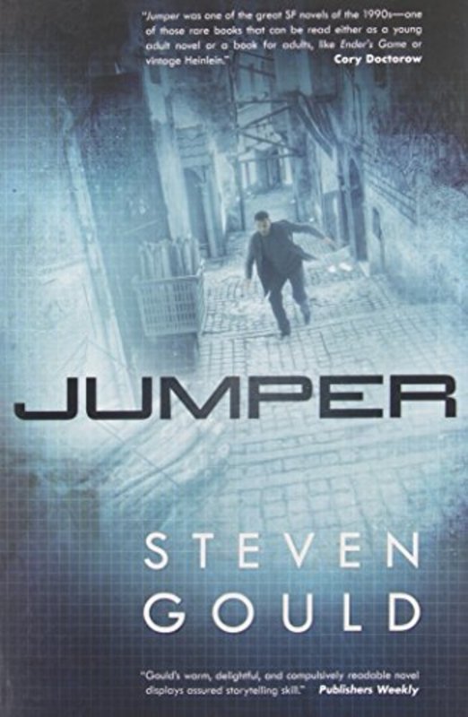 Book cover for "Jumper" by Steven Gould