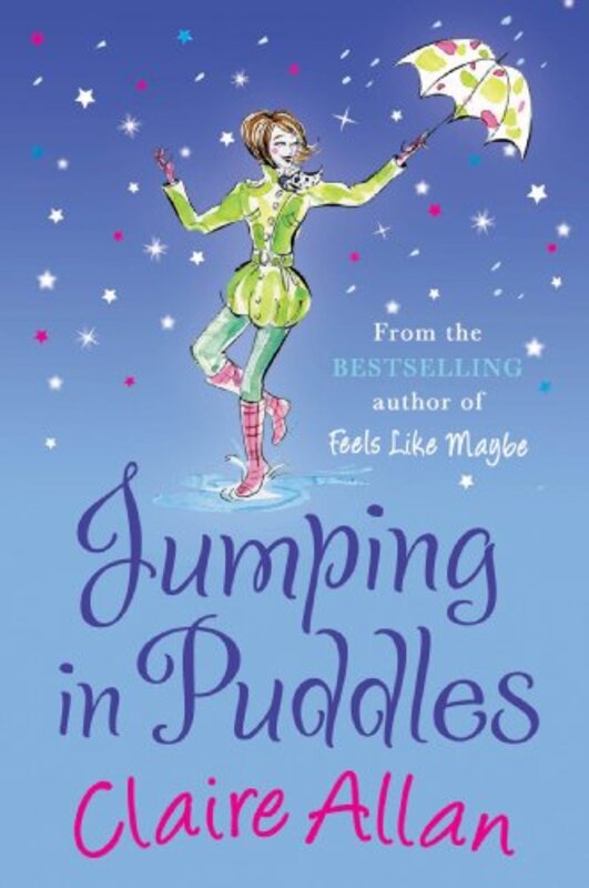 Book cover for "Jumping in Puddles" by Claire Allan
