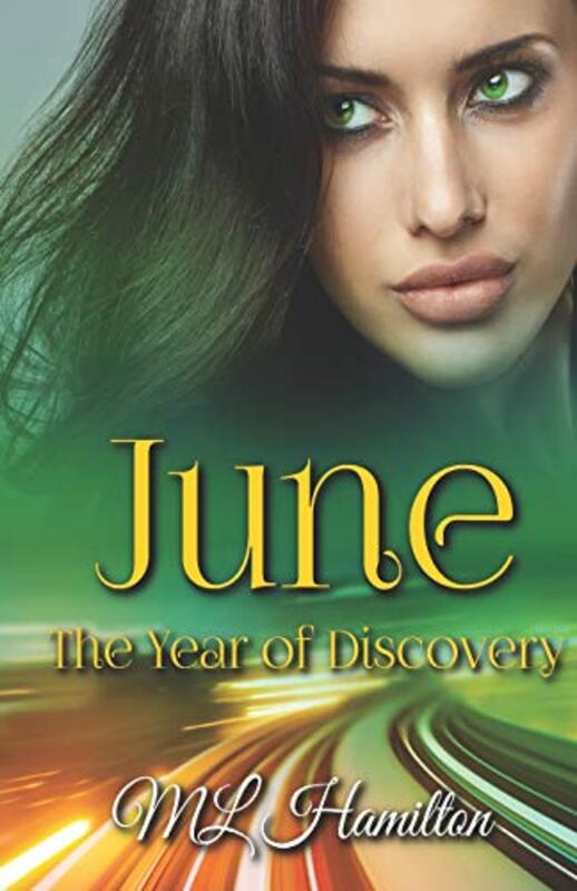 Book cover for "June" by ML Hamilton