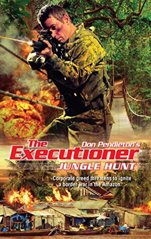 Book cover for "Jungle Hunt" by Don Pendleton