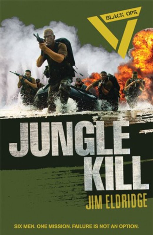 Book cover for "Jungle Kill" by Jim Eldridge
