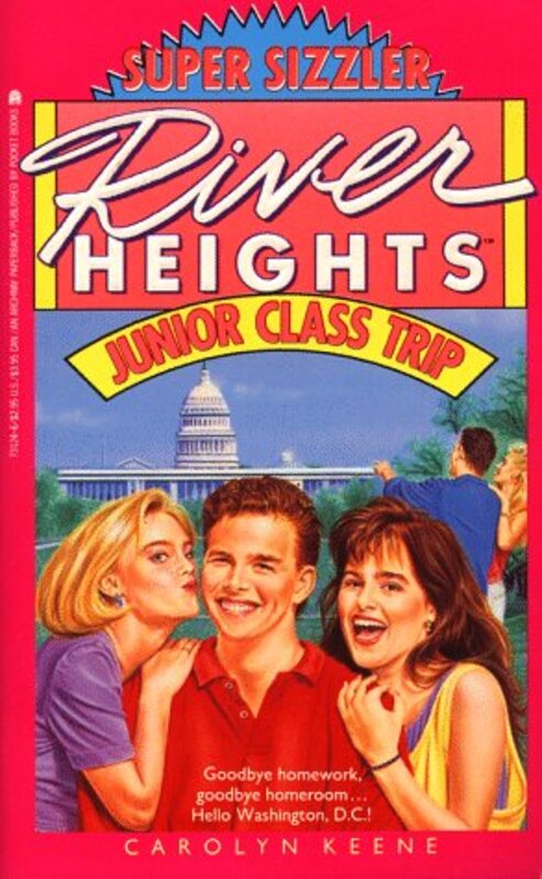 Book cover for "Junior Class Trip" by Carolyn Keene