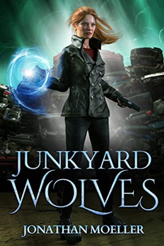 Book cover for "Junkyard Wolves" by Jonathan Moeller
