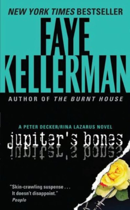 Book cover for "Jupiter's Bones" by Faye Kellerman